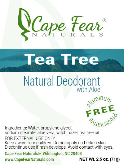 Natural Deodorant - Tea Tree - Image 2